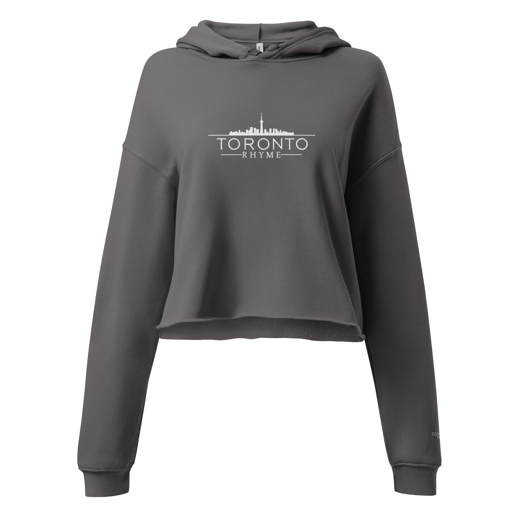 Crop Hoodie – Toronto Rhyme
